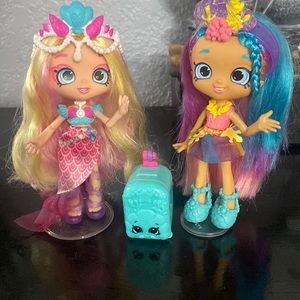Sea theme shopkin doll set